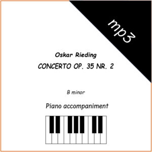 Oskar Rieding - Concerto op. 35 nr. 2 in B minor