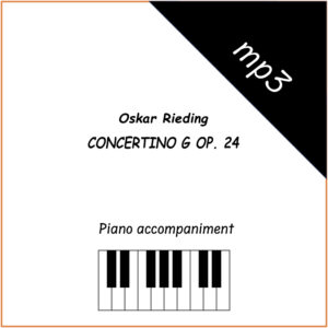 Oskar Rieding - CONCERTINO G op. 24
